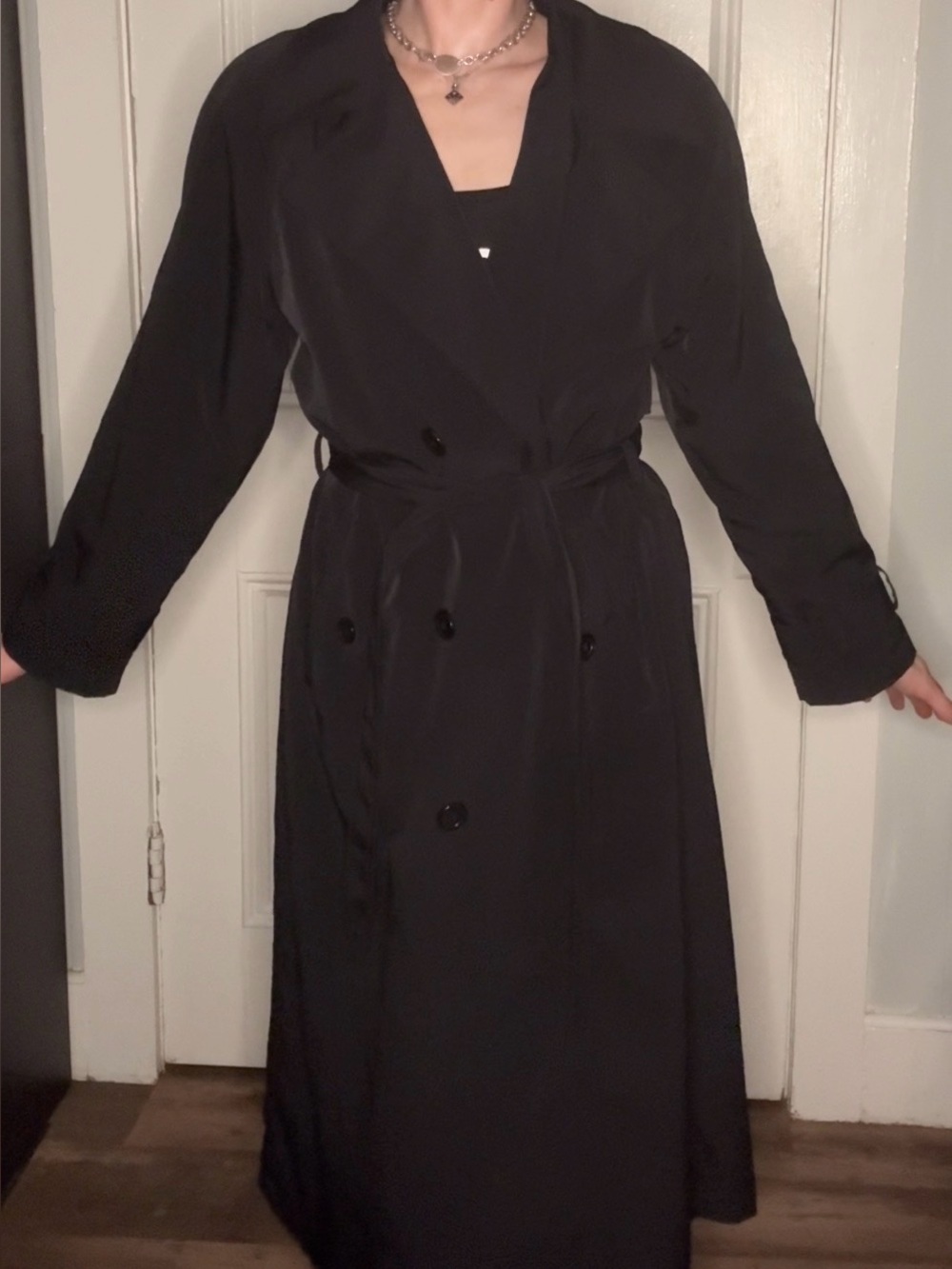 Misty Harbor Women's Classic Double-Breasted Trench